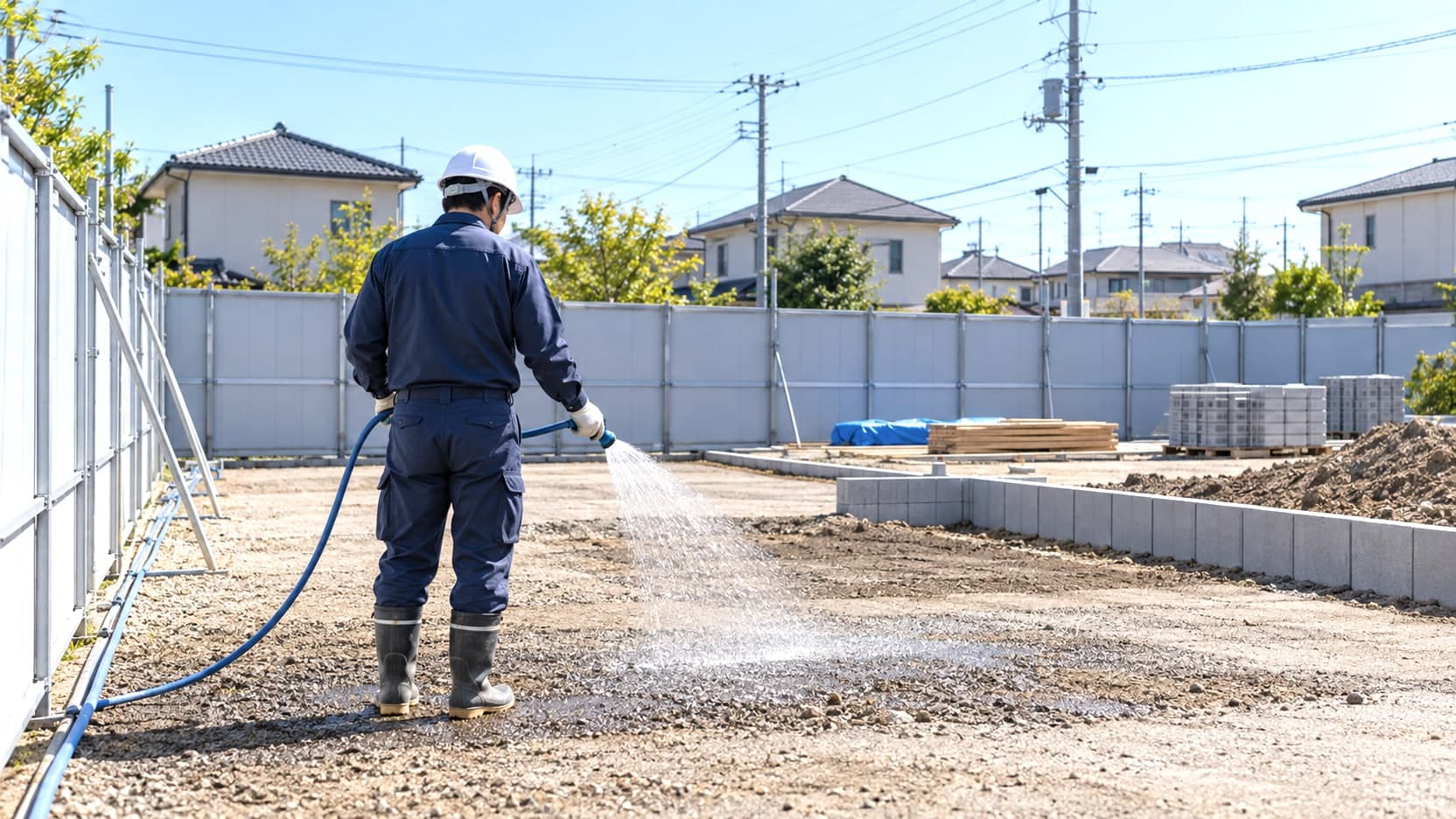 工事現場の粉じん対策｜散水・集じん・測定の選び方