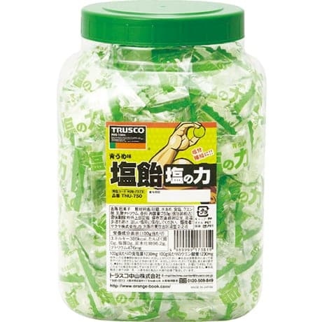 塩飴 塩の力 レモン味 詰替袋 750g