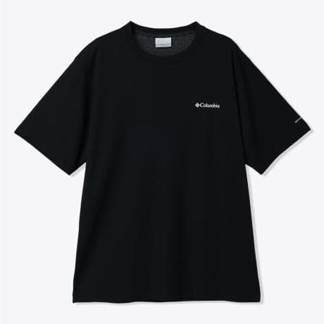 【コロンビア】Tシャツ マッタレンジオムニフリーズショートスリーブクルー ブラック