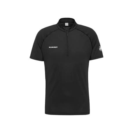【マムート】ハーフジップTシャツ（通気性＋速乾性＋軽量）